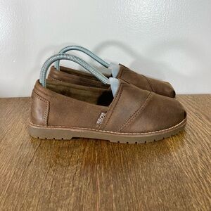 Skechers Bobs Chill Lugs Urban Spell Slip On Women’s Size 6 Brown
